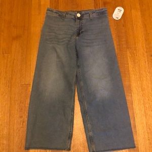 Girls wide leg jeans size 14/16 or women’s size 6/8